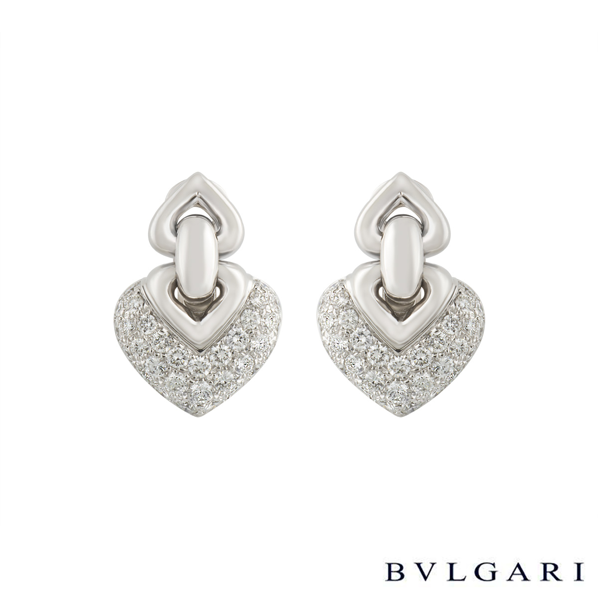 Bulgari heart discount earrings